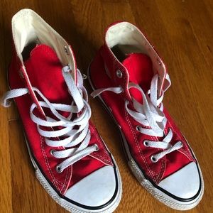 Converse All Stars sneakers, size 2.5y